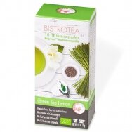 Arbatos kapsulės, tinkančios Nespresso kavos aparatams Bistrotea Green Tea Lemon