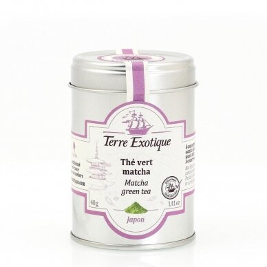 Žalioji arbata Terre Exotique Japoniška Matcha 40 g