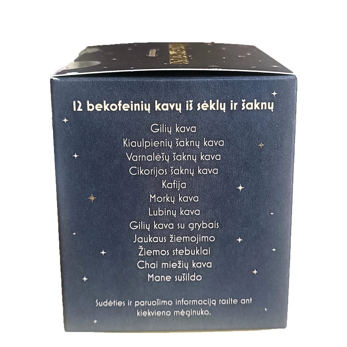 Dvaro Kavos Žiemos saulėgrįžos kolekcija, 12 x 3 g 1 Dvaro Kavos Žiemos saulėgrįžos kolekcija, 12 x 3 g 1