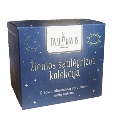 Dvaro Kavos Žiemos saulėgrįžos kolekcija, 12 x 3 g