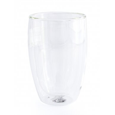 Dvigubo stiklo stiklinės Wilmax 300ml 1vnt