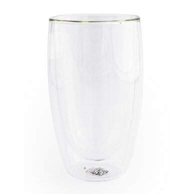 Dvigubo stiklo stiklinės Wilmax 500ml 1vnt