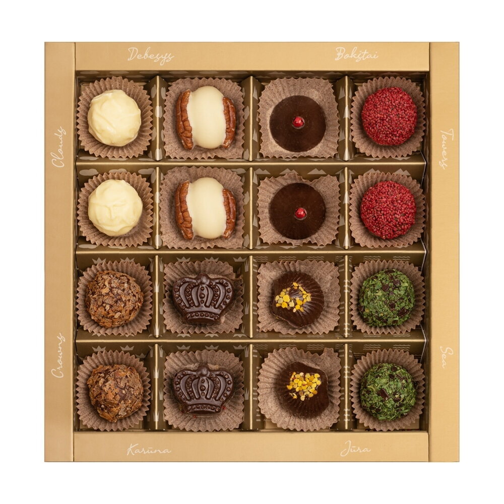 Šokoladinių saldainių rinkinys Rūta „Čiurlionis“, 185 g 1