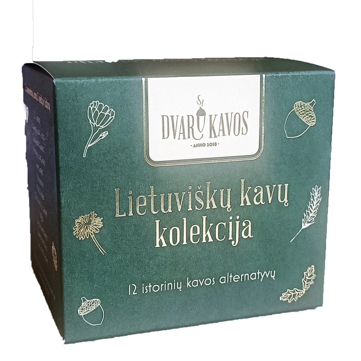 Dvaro Kavos Lietuviškų kavų kolekcija, 12 x 3 g Dvaro Kavos Lietuviškų kavų kolekcija, 12 x 3 g