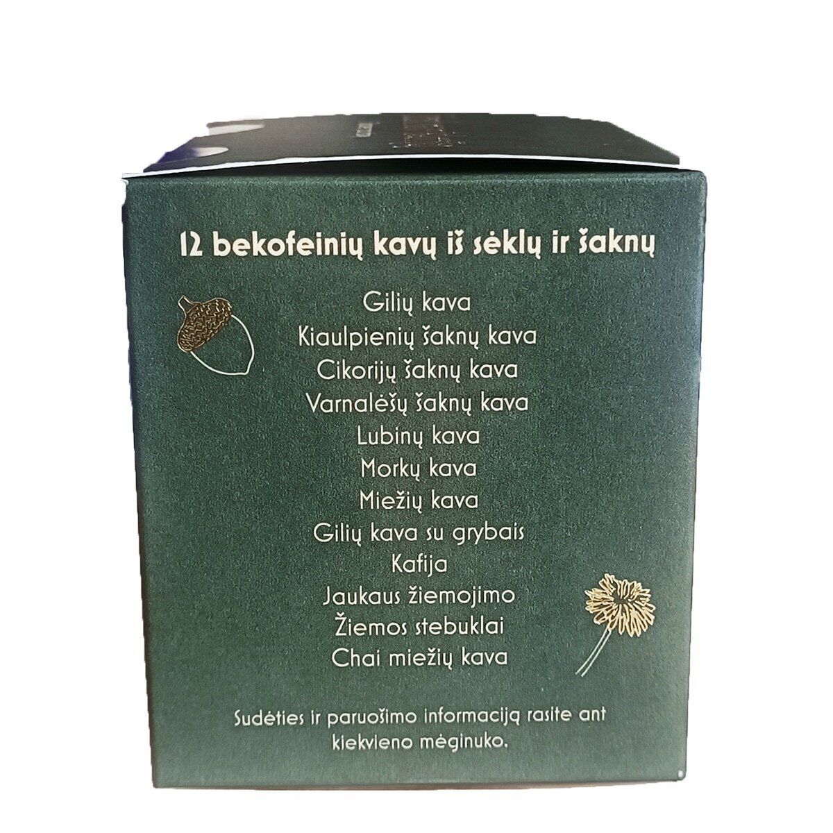 Dvaro Kavos Lietuviškų kavų kolekcija, 12 x 3 g 1