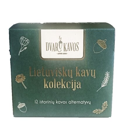 Dvaro Kavos Lietuviškų kavų kolekcija, 12 x 3 g 2