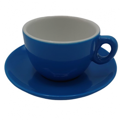 Inker cup Blue puodelis su polėkšte 170 ml