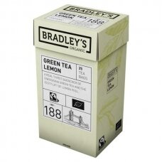 Žalioji arbata Bradley's Lemon 25 vnt. maišelių