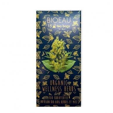 Žolelių ir medaus arbata BIOEAU „Welness Herbs“ 15 vnt. maišelių 1
