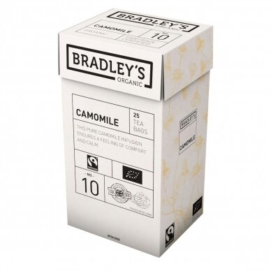 Arbata Bradley's „Ramunėlių“ 25 vnt. maišelių