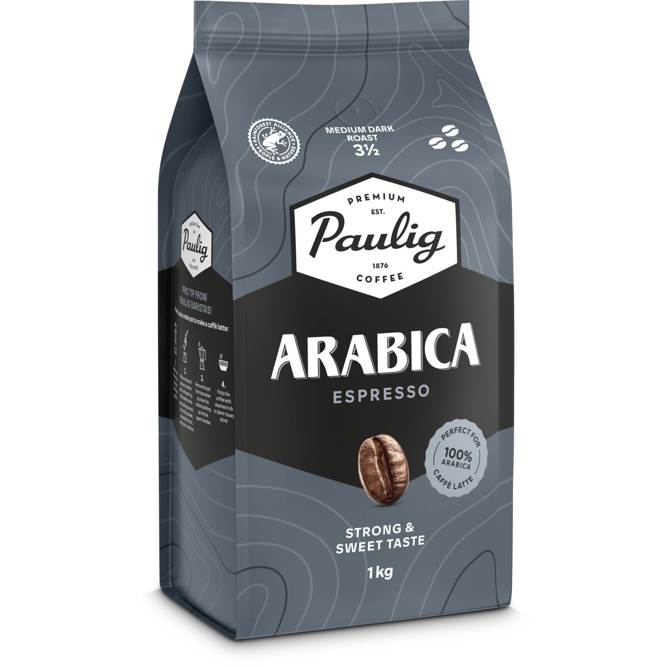Kavos pupelės Paulig Arabica Espresso, 1 kg