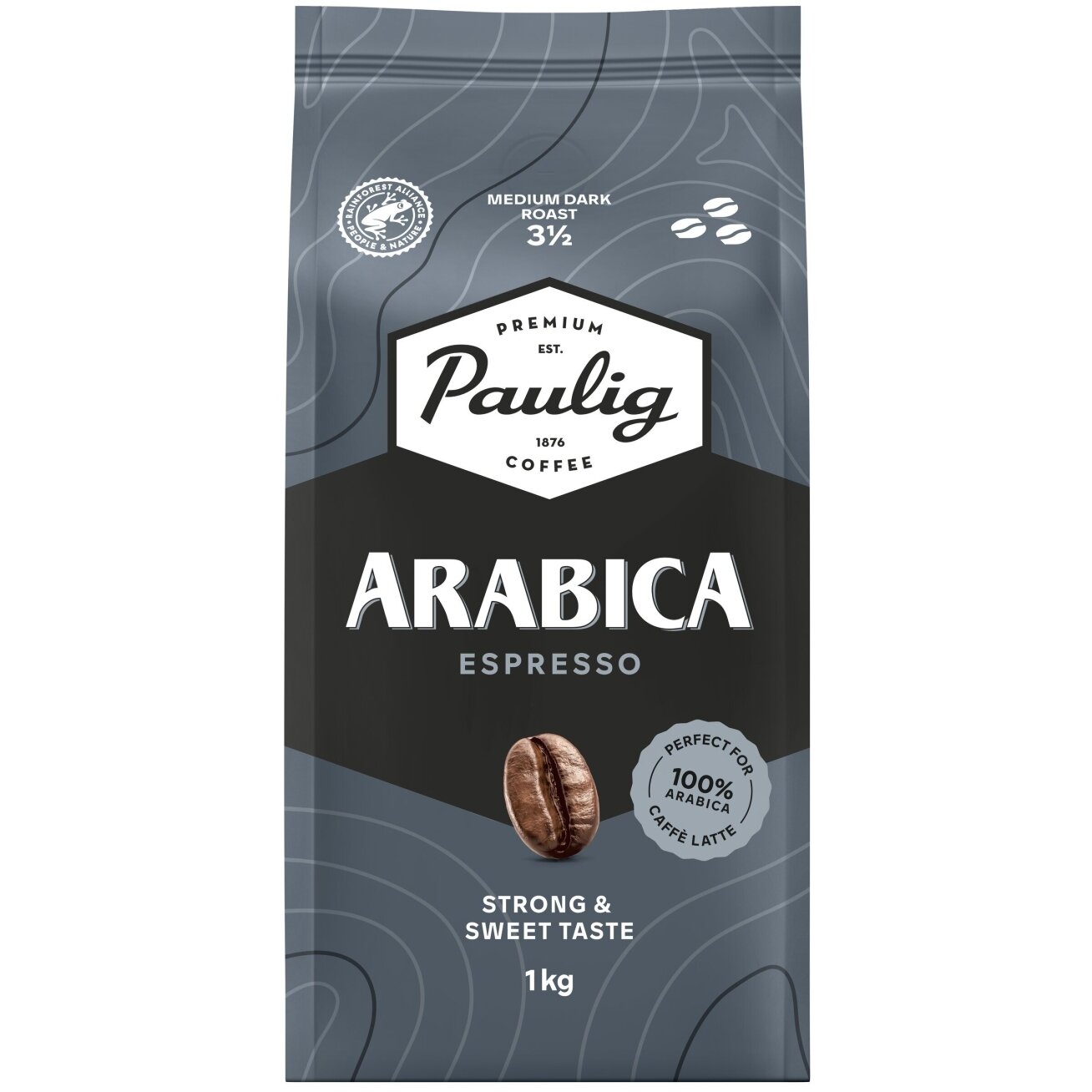 Kavos pupelės Paulig Arabica Espresso, 1 kg 1