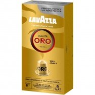 Kavos kapsulės be kofeino, tinkančios Nespresso kavos aparatams Lavazza "Qualita ORO" 10vnt.