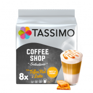 Kavos kapsulės Tassimo "Coffee Shop Selections Toffee Nut Latte" 16 kap.