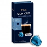 Kavos kapsulės tinkančios Nespresso kavos aparatams Tchibo Gran Café Lungo Leggero 10 vnt.