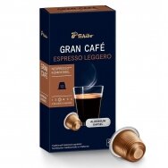 Kavos kapsulės tinkančios Nespresso kavos aparatams Tchibo Gran Café Espresso Leggero 10 vnt.