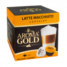 Kavos kapsulės Aroma Gold Dolce Gusto "Latte Macchiato"