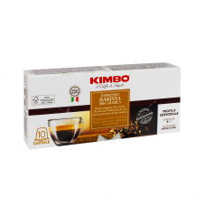 Kavos kapsulės, tinkančios Nespresso kavos aparatams Kimbo "Barista" 10vnt.