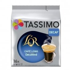 Kavos kapsulės L'OR Tassimo Espresso Decaffeinato 16 kap.