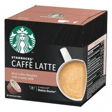 Kavos kapsulės Starbucks Dolce Gusto Caffe Latte