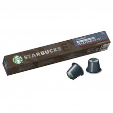 Kavos kapsulės, tinkančios Nespresso kavos aparatams Starbucks Decaf Espresso Roast 10 vnt.