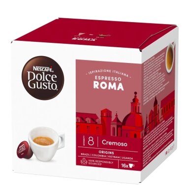 Kavos kapsulės NESCAFÉ Dolce Gusto Espresso Roma
