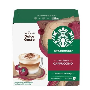 Kavos kapsulės Starbucks Dolce Gusto Cappuccino