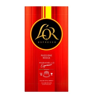 Kavos kapsulės suderinamos su Nespresso® L'OR MARANELLO ESPRESSO, 10 vnt. (geriausia iki 2026 10 11)