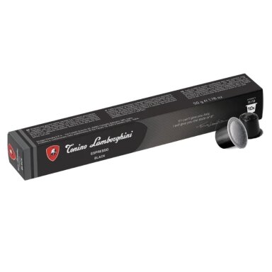 Kavos kapsulės suderinamos su Nespresso® Tonino Lamborghini Black 10 vnt.