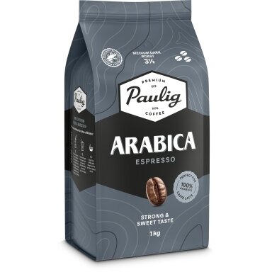 Kavos pupelės Paulig Arabica Espresso, 1 kg