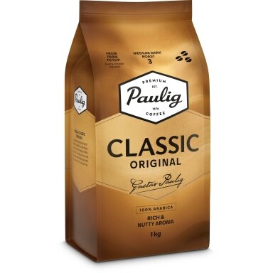 Kavos pupelės Paulig Classic, 1 kg