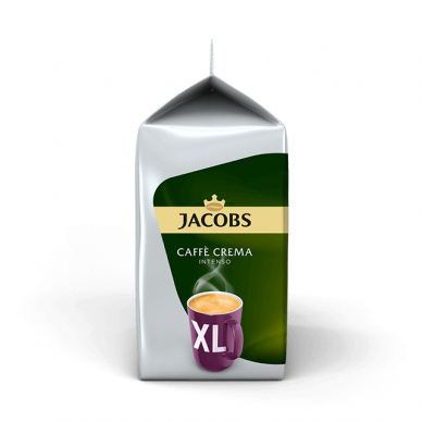 Kavos kapsulės Jacobs Tassimo "Cafe Crema Intenso XL" 16 kap.