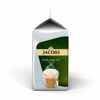 Kavos kapsulės Jacobs Tassimo "Cafe au Lait" 16 kap. 2