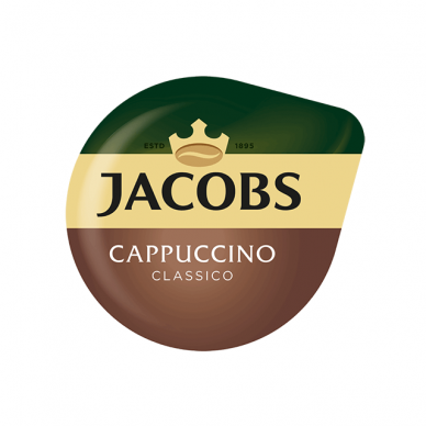 Kavos kapsulės Jacobs Tassimo Cappuccino Classico 16 kap. 1