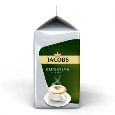Kavos kapsulės Jacobs Tassimo "Cappuccino Classico" 16 kap.