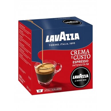 Kavos kapsulės Lavazza A Modo Mio Crema e Gusto 36 vnt.