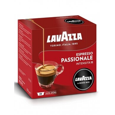 Kavos kapsulės Lavazza A Modo Mio "Passionale" 36vnt.