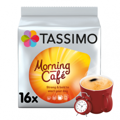 Kavos kapsulės Tassimo Morning Cafe 16 kap.