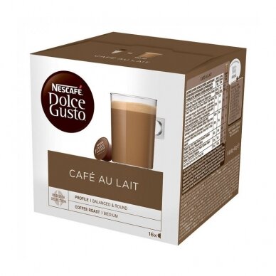 Kavos kapsulės NESCAFÉ Dolce Gusto "Cafe Au Lait"