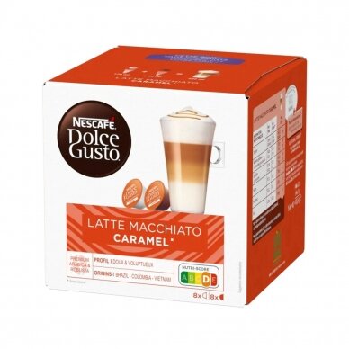 Kavos kapsulės NESCAFÉ Dolce Gusto "Caramel Latte Macchiato"