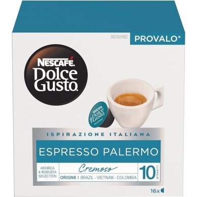 Kavos kapsulės NESCAFÉ Dolce Gusto "Espresso Palermo" 1