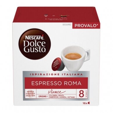 Kavos kapsulės NESCAFÉ Dolce Gusto "Espresso Roma" 1