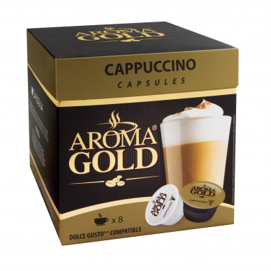 Kavos kapsulės Aroma Gold Dolce Gusto "Capuccino"