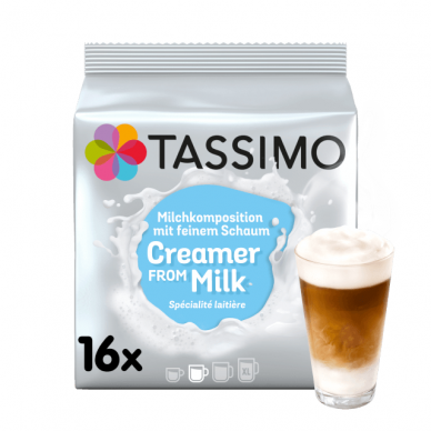 Kavos kapsulės Tassimo "Creamer from Milk" 16 kap.