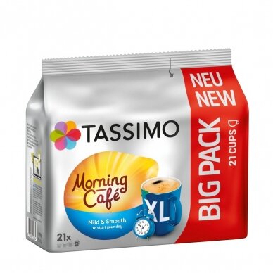 Kavos kapsulės Tassimo "Morning Cafe Mild" 21 kap.