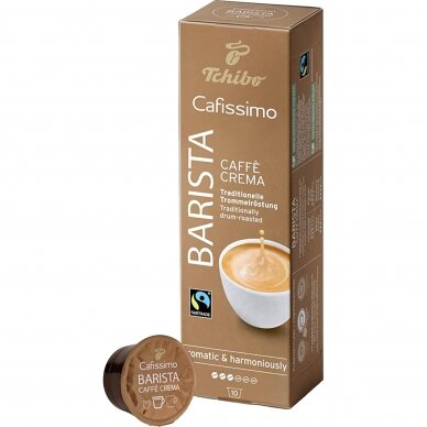 Kavos kapsulės Tchibo Cafissimo Barista Caffe Crema 10 kap.
