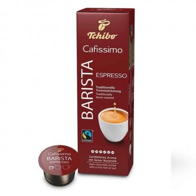 Kavos kapsulės Tchibo Cafissimo Barista Espresso 10 kap.
