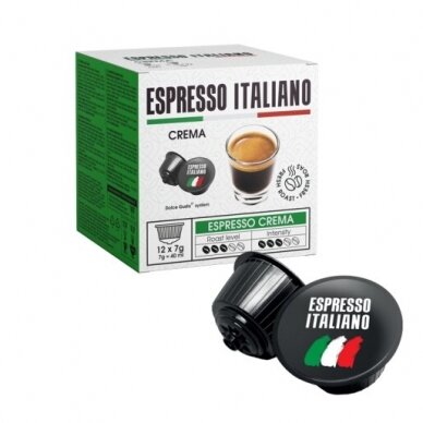 Kavos kapsulės tinkančios Dolce Gusto "Espresso Italiano Crema"