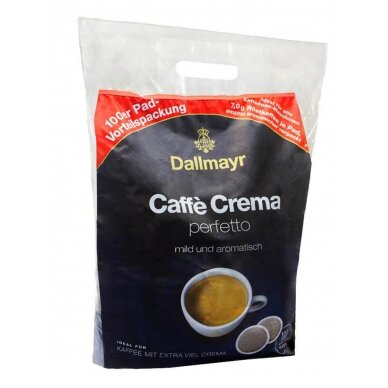 Kavos pagalvėlės Dallmayr "Caffe Crema Perfetto" 100vnt.