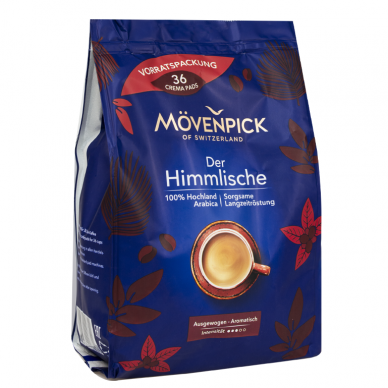Kavos pagalvėlės MÖVENPICK Der Himmlische 36 vnt.